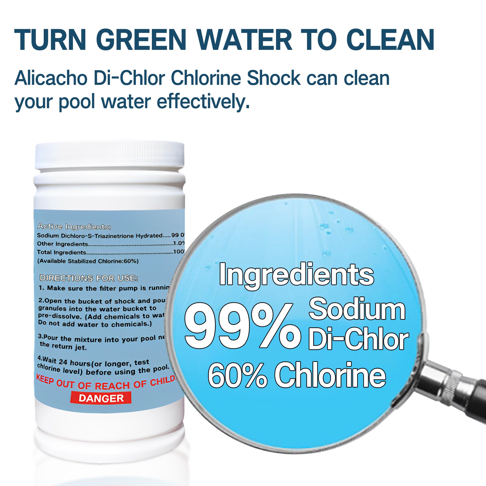 Contain 60 Active Chlorine