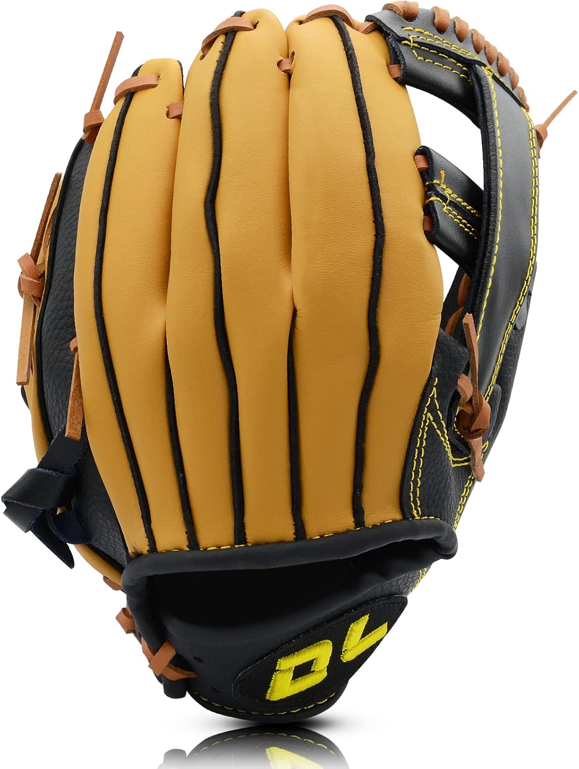 Cowhide Baseball Glove for Youth Adult, Softball Glove 11.5''-12.5'', Baseball Mitt Left Hand Glove, Right Hand Throw