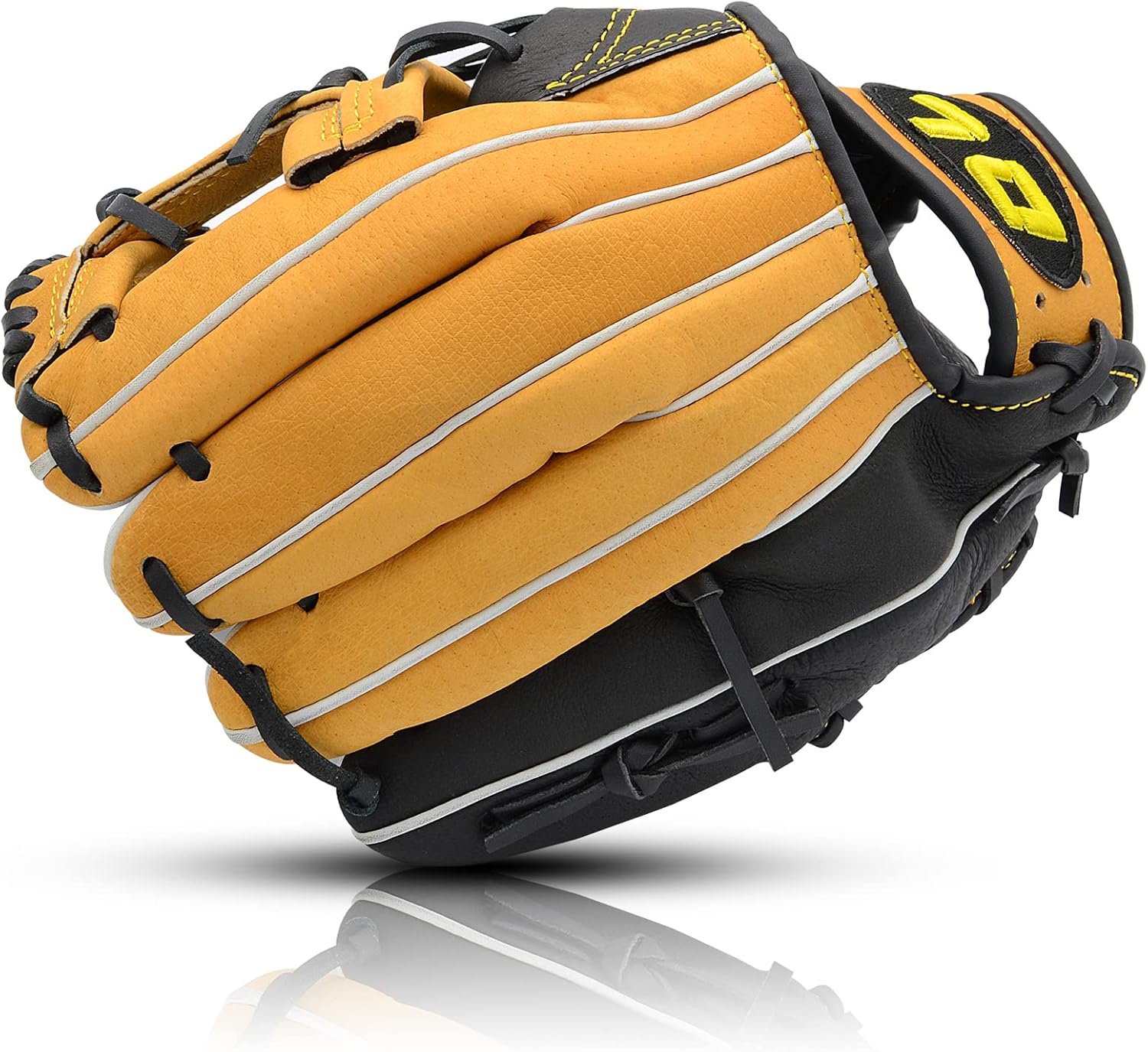 Pigskin Baseball Glove for Youth Adult, Softball Glove 11.5''-12.5'' Baseball Mitt Left Hand Glove, Right Hand Throw