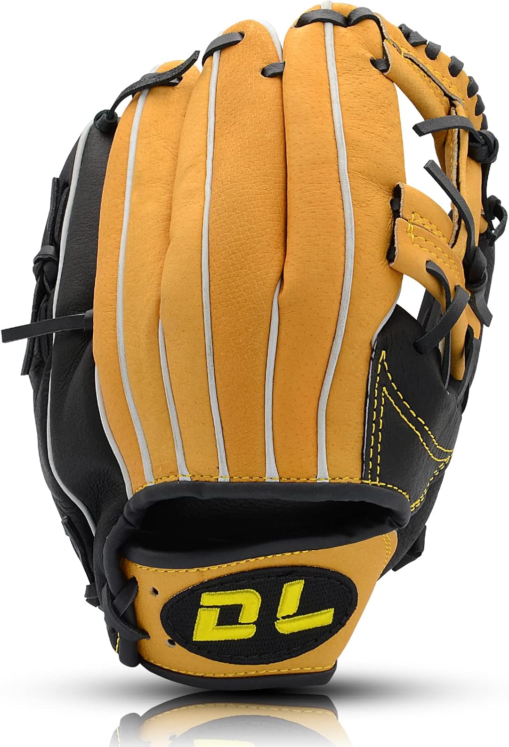 Pigskin Baseball Glove for Youth Adult, Softball Glove 11.5''-12.5'' Baseball Mitt Left Hand Glove, Right Hand Throw