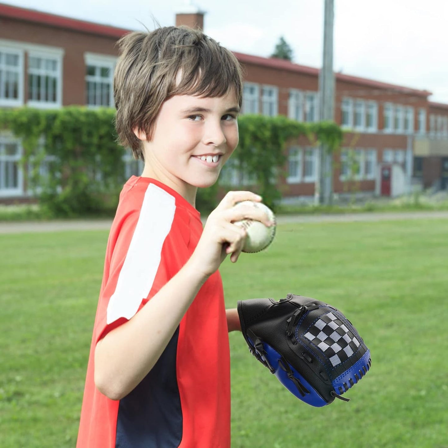 Baseball Glove for Kids Youth Adult, Softball Glove 10.5''-12.5'' for Training and Beginner, Baseball Mitt Right Hand Throw