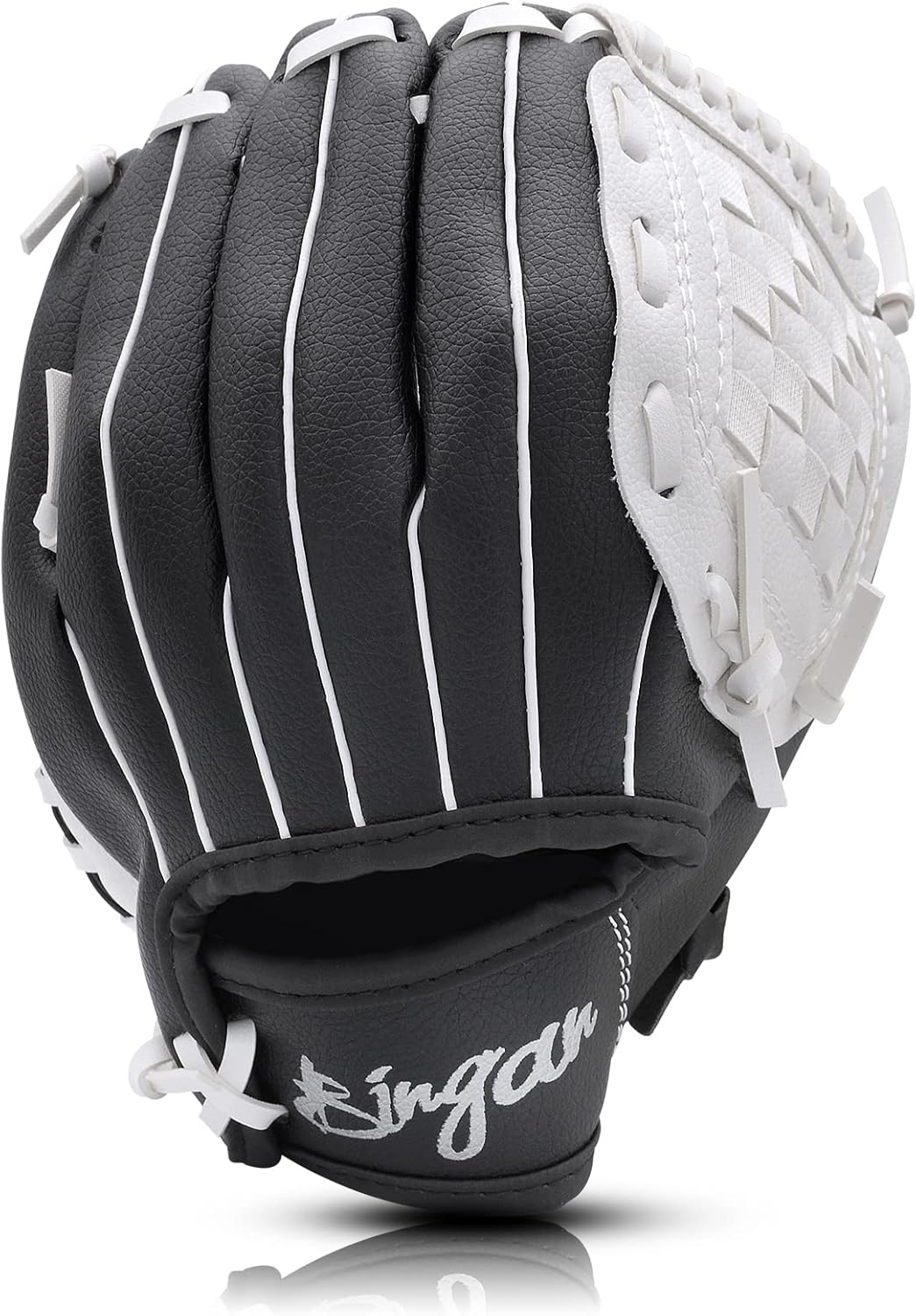 Baseball Glove and Soft Baseball Set for Right Hand Throw for Kids Youth Adult, Softball Glove 9.5''-12.5''