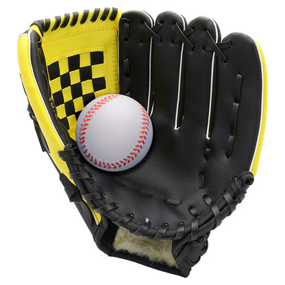 Baseball Glove for Kids Youth Adult, Softball Glove 10.5''-12.5'' for Training and Beginner, Baseball Mitt Right Hand Throw