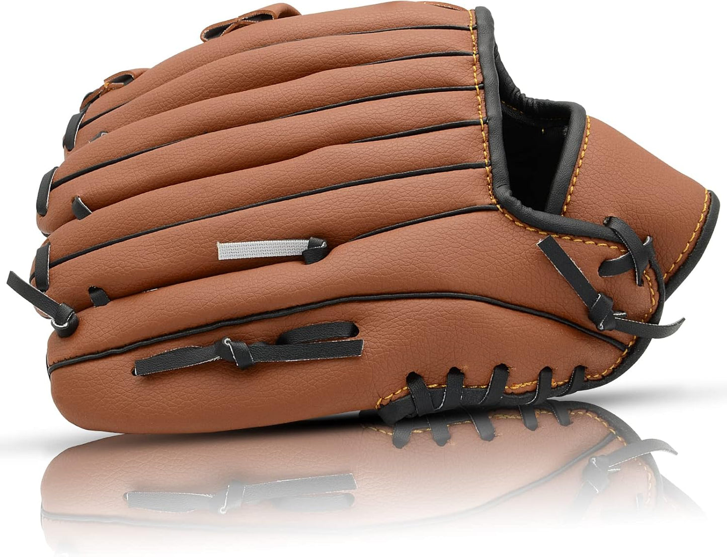 Baseball Glove with Softball Softball Glove 10.5"-12.5" for Kids Youth Adult Baseball Mitt, Right Hand Throw