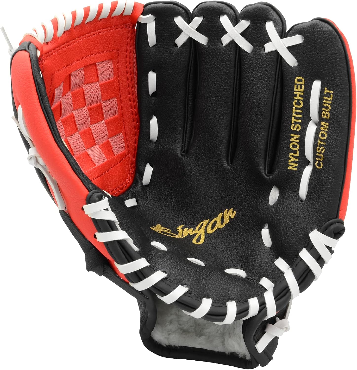 Baseball Glove Softball Glove 9.5''-12.5'' Right Hand Throw for Kids Youth Adult for Training and Beginner, Baseball Mitt Left Hand Glove