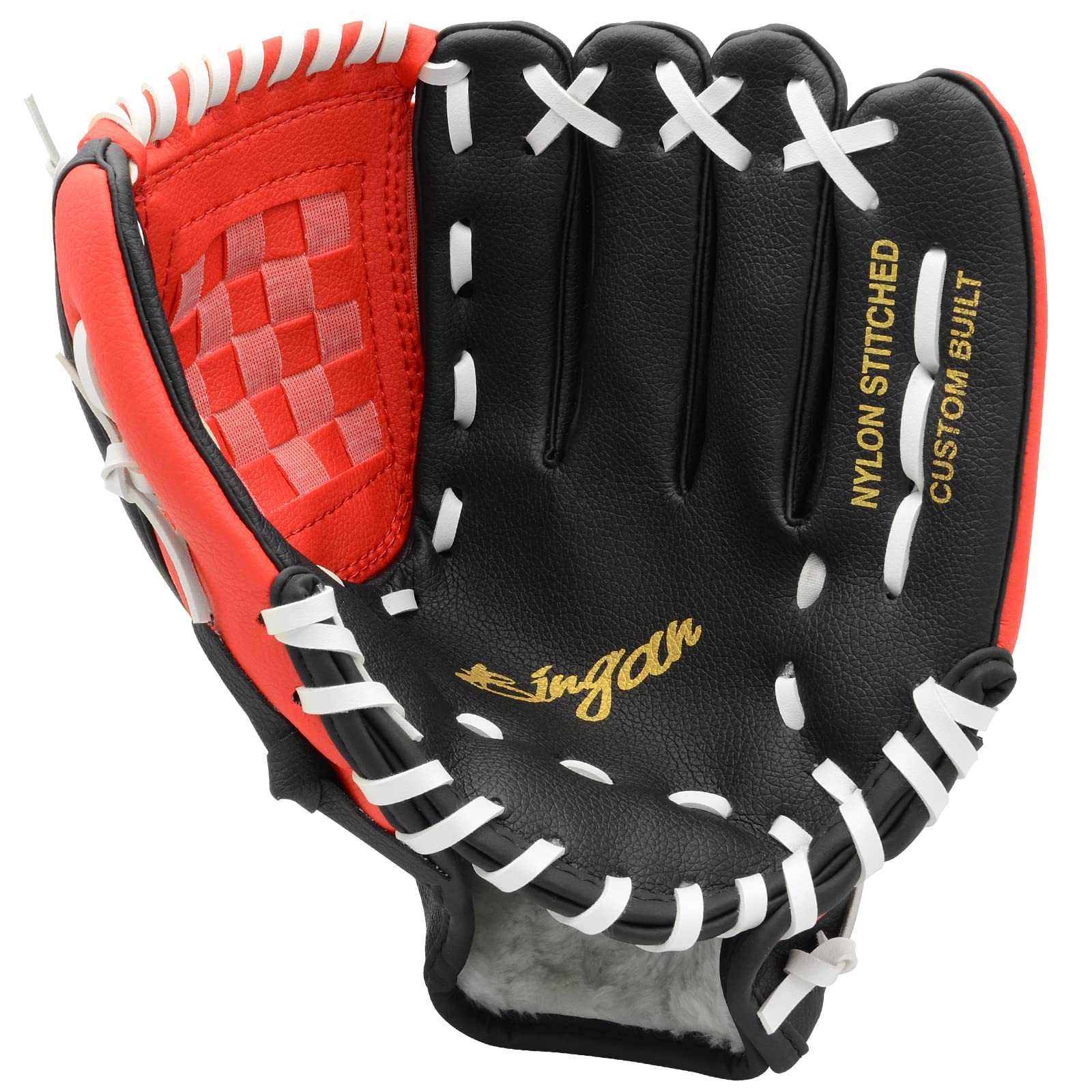 Baseball Glove Softball Glove 9.5''-12.5'' Right Hand Throw for Kids Youth Adult for Training and Beginner, Baseball Mitt Left Hand Glove