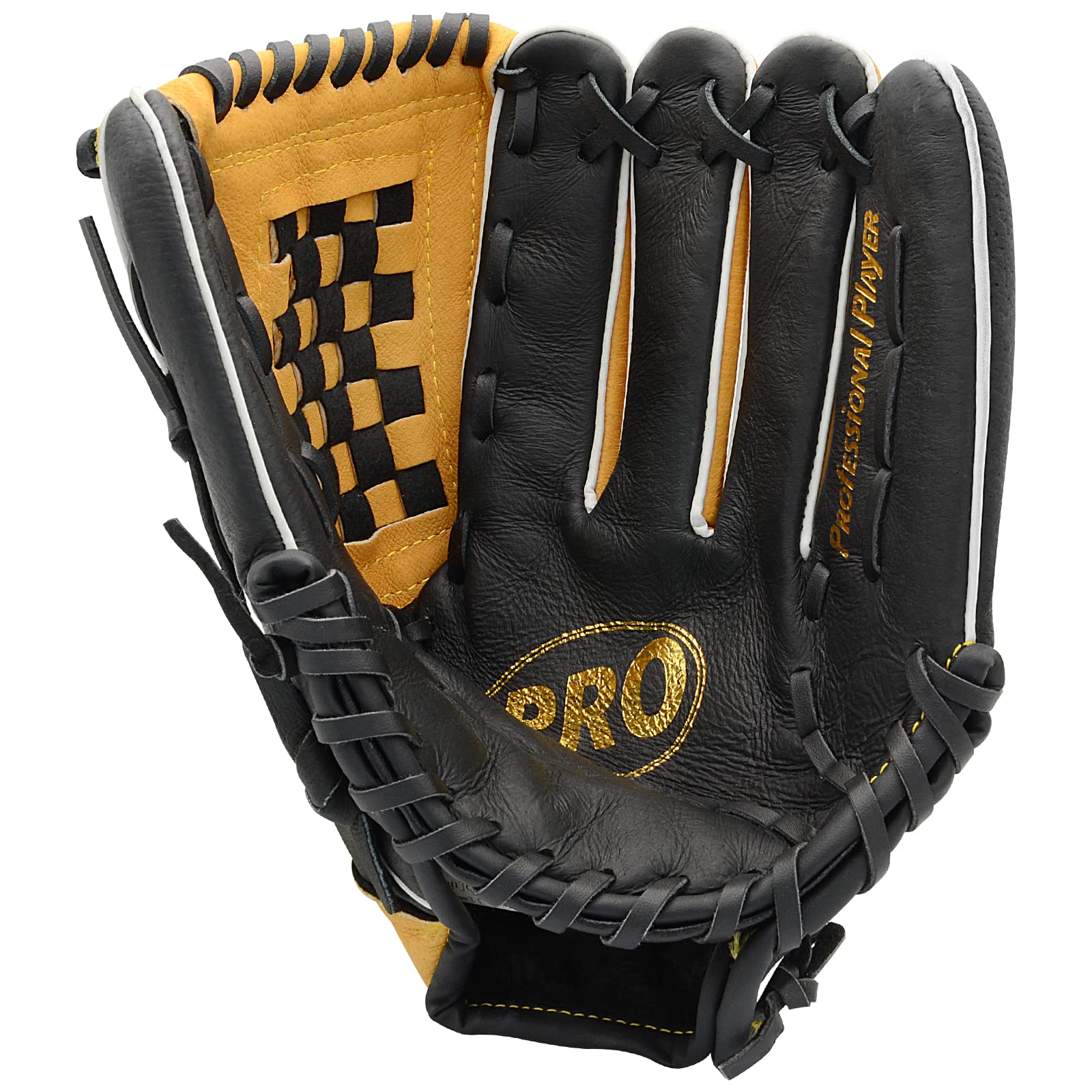 Pigskin Baseball Glove for Youth Adult, Softball Glove 11.5''-12.5'' Baseball Mitt Left Hand Glove, Right Hand Throw