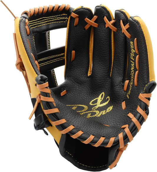 Cowhide Baseball Glove for Youth Adult, Softball Glove 11.5''-12.5'', Baseball Mitt Left Hand Glove, Right Hand Throw