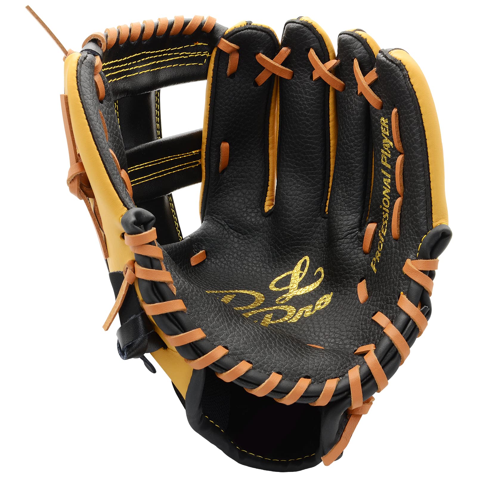 Cowhide Baseball Glove for Youth Adult, Softball Glove 11.5''-12.5'', Baseball Mitt Left Hand Glove, Right Hand Throw