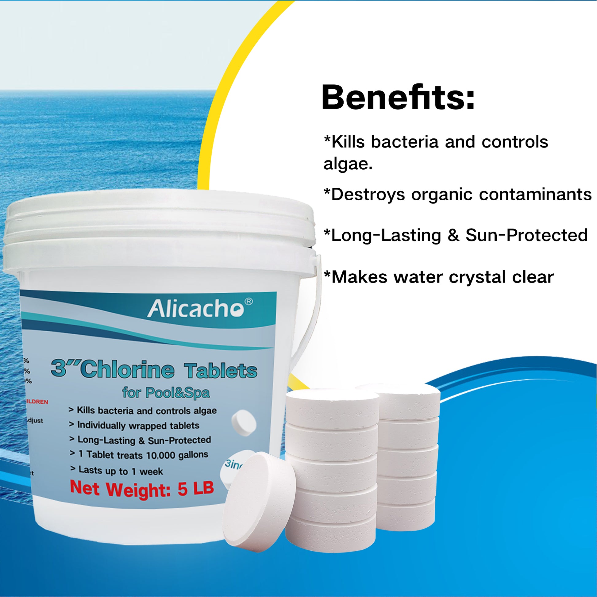 Benefit of Alicacho Chlorine Tablets